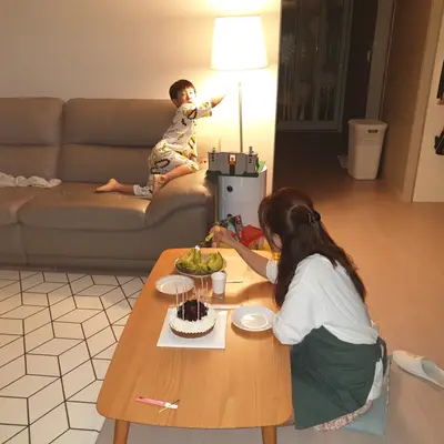 밤하늘의 생일 축하회